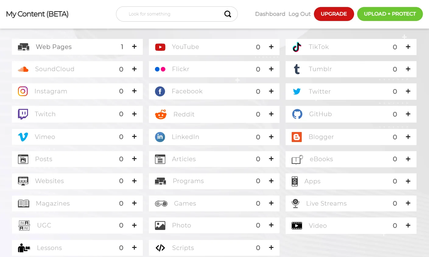 DASHBOARD SOCIAL MEDIA