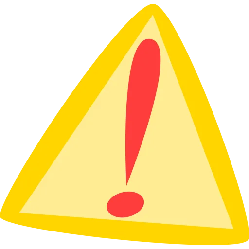 warning símbolo de precaución