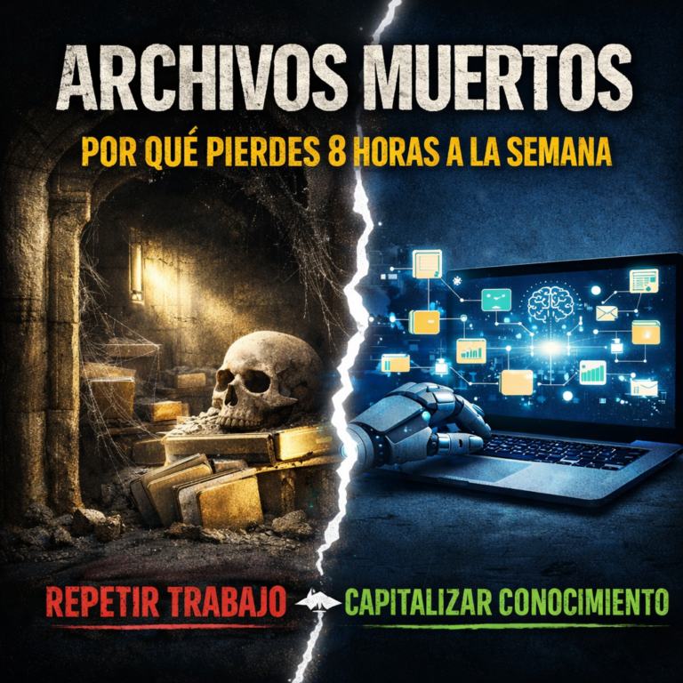 Archivos muertos: por qué pierdes 8 horas a la semana 